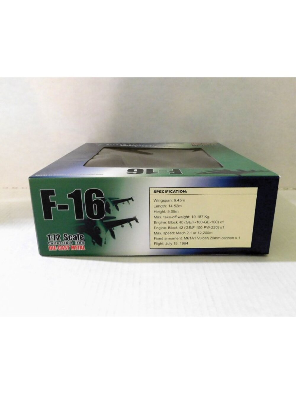 Witty Wings Sky Guardians 1:72 Scale F-16 Israeli Barak Diecast Model - Picture 13 of 13